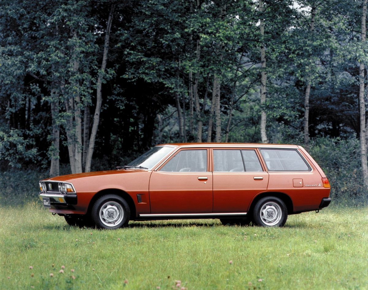 Mitsubishi Galant 1976. Carrosserie, extérieur. Break 5-portes, 3 génération