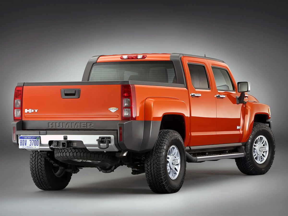 Hummer H3 2005. Bodywork, Exterior. Pickup double-cab, 1 generation