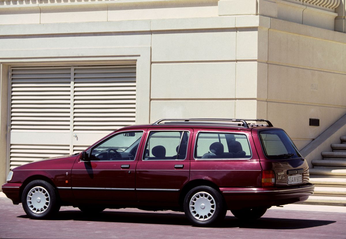 Ford Sierra 1987. Carrosserie, extérieur. Break 5-portes, 1 génération, restyling