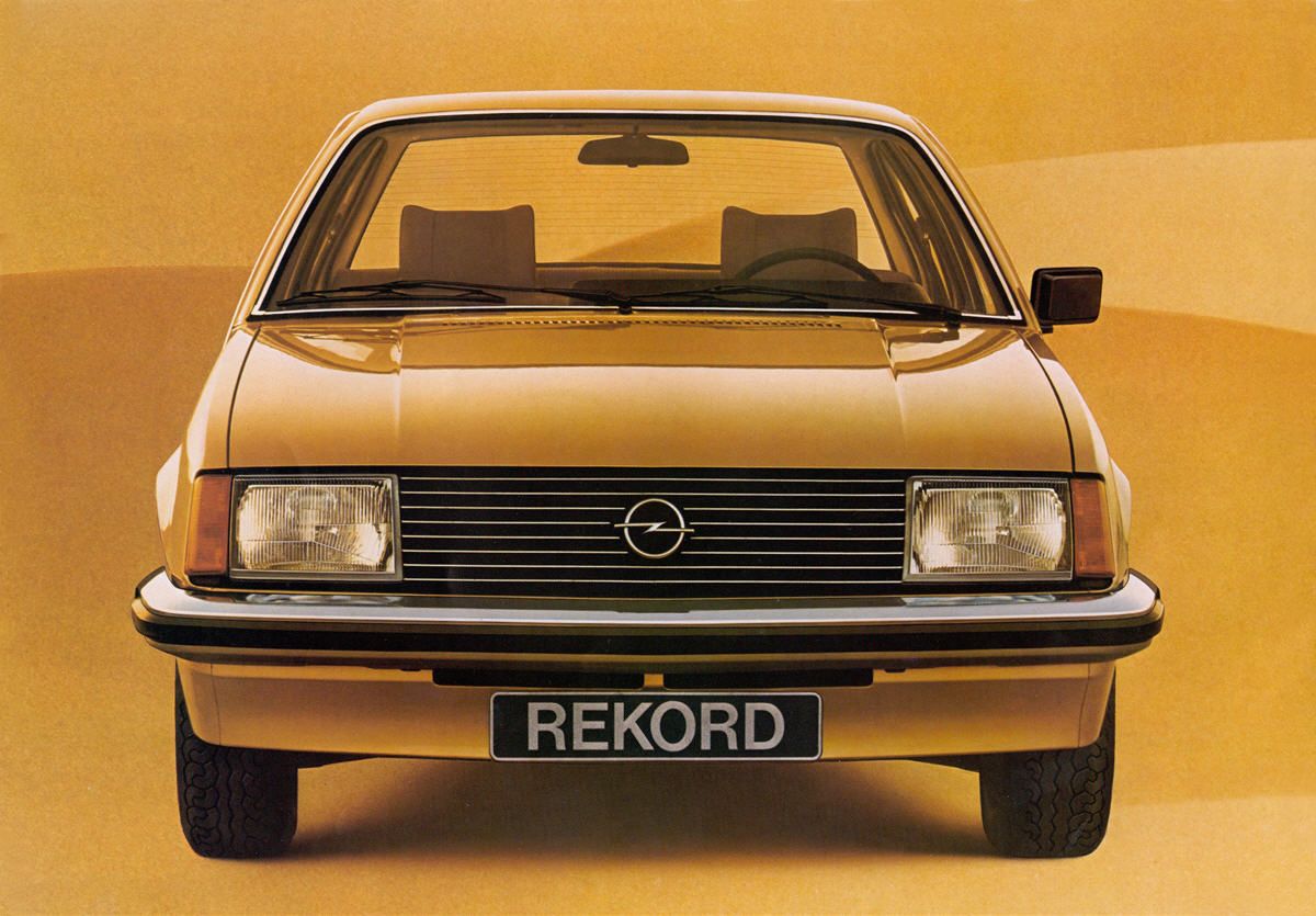 Opel Rekord 1977. Carrosserie, extérieur. Berline, 5 génération