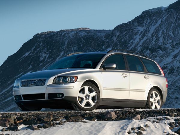 Volvo V50 2003. Carrosserie, extérieur. Break 5-portes, 1 génération