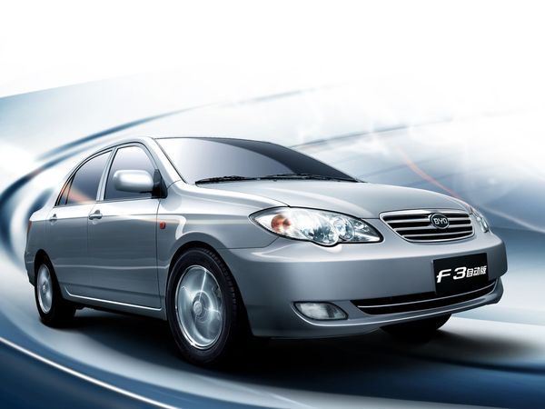 בי.אי.די F3 2005. מרכב, צורה. סדאן, 1 דור