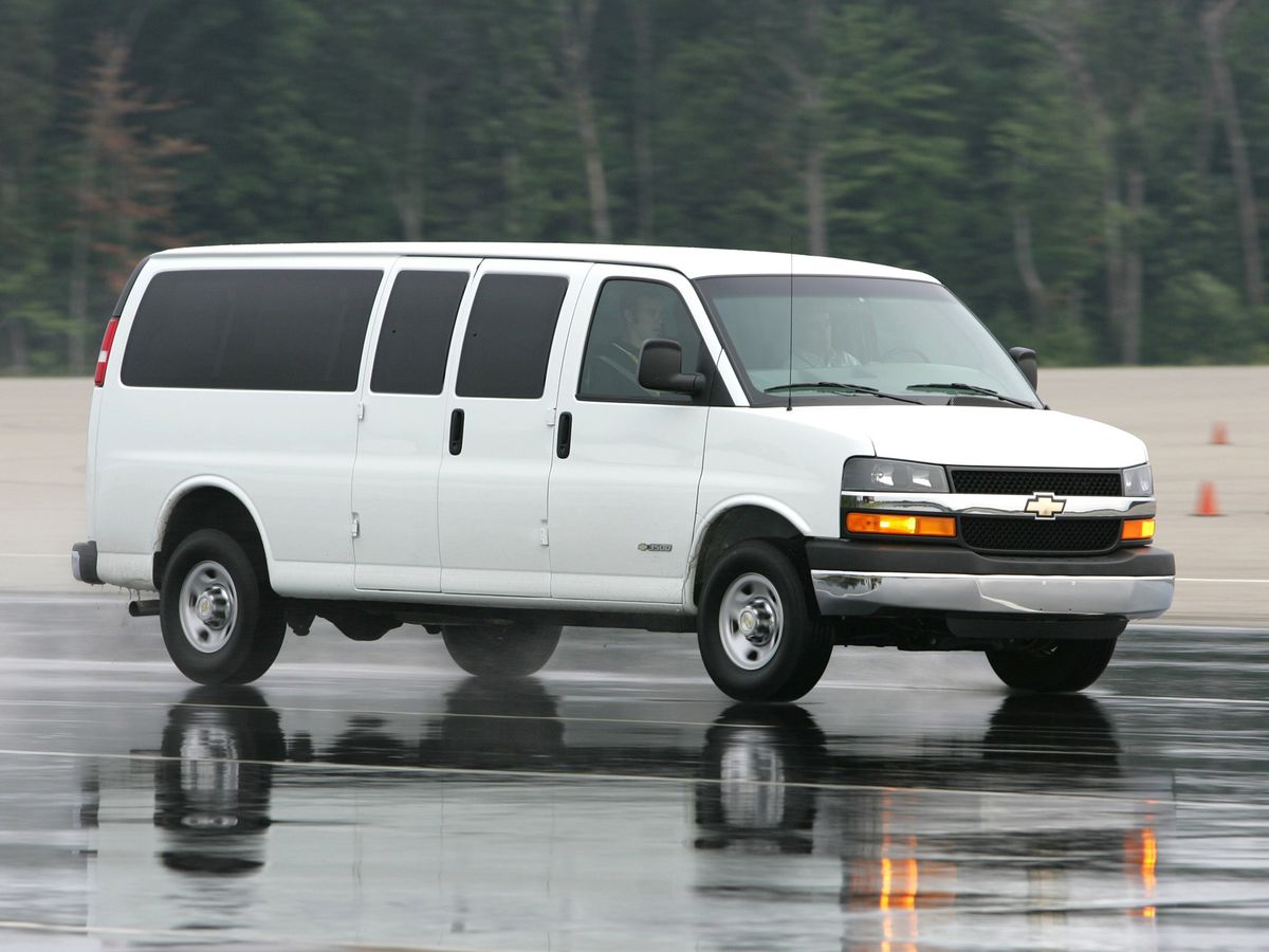 Chevrolet Express 2002. Bodywork, Exterior. Minivan, 2 generation