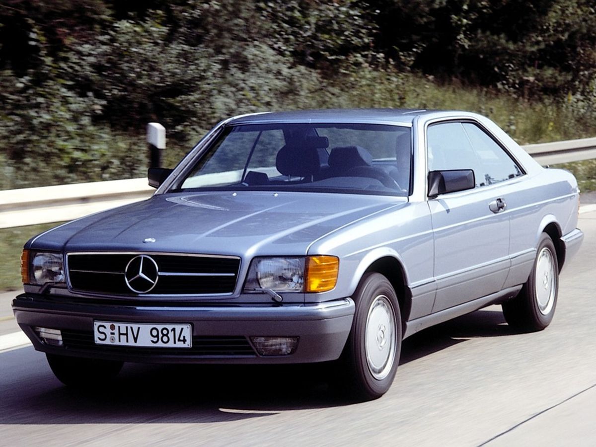 Mercedes S-Class 1985. Carrosserie, extérieur. Coupé, 2 génération, restyling