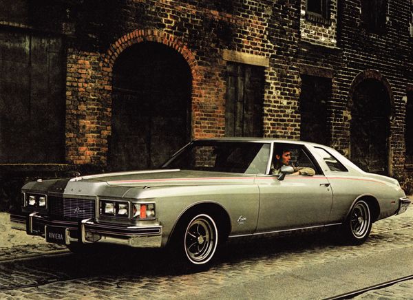 Buick Riviera 1974. Bodywork, Exterior. Coupe, 4 generation