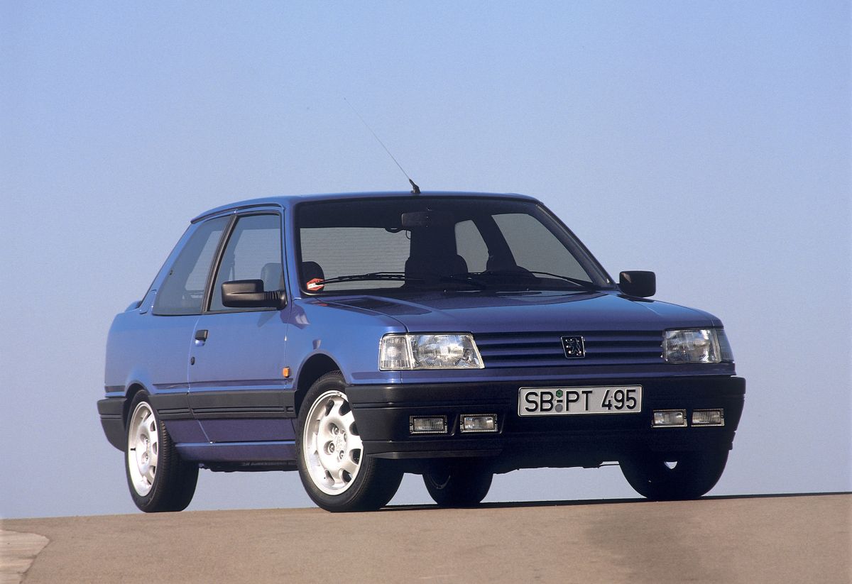 Peugeot 309 1989. Bodywork, Exterior. Mini 3-doors, 1 generation, restyling