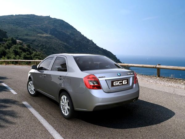 جيلي GC6 2014. الهيكل، المظهر الخارجي. سيدان, 1 الجيل