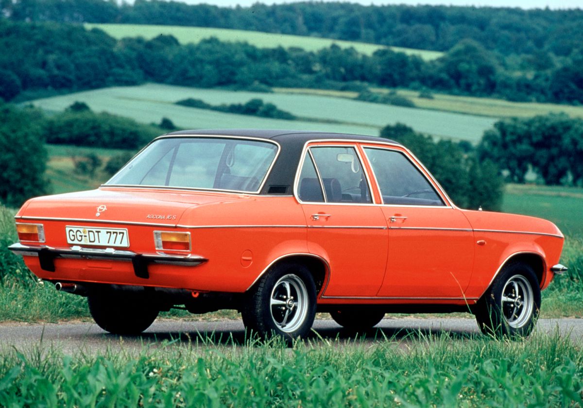 Opel Ascona 1970. Carrosserie, extérieur. Berline, 1 génération