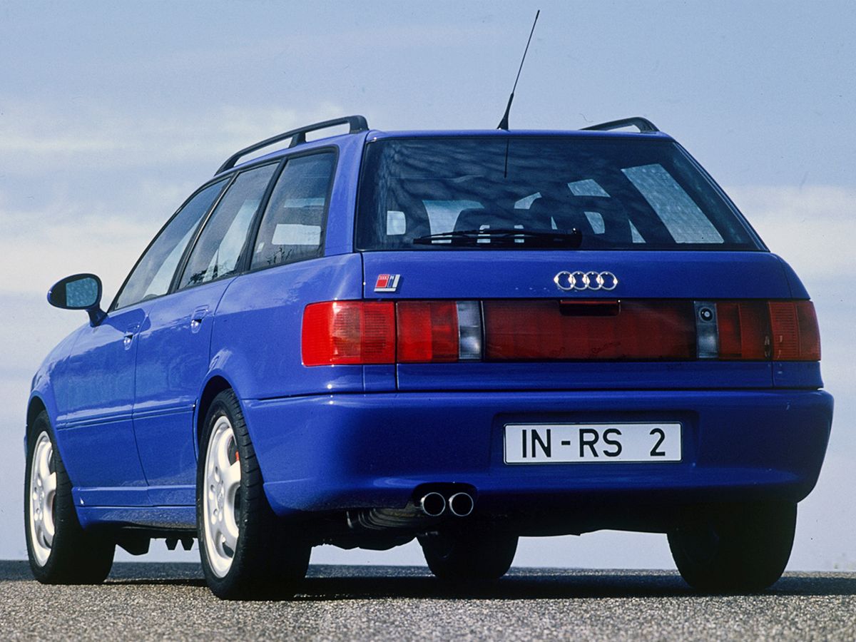 Audi RS 2 1993. Carrosserie, extérieur. Break 5-portes, 1 génération