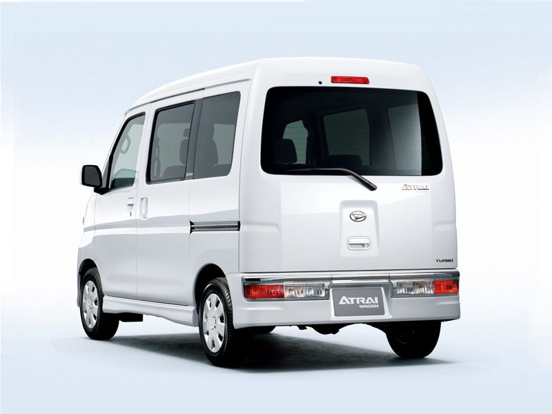 דייהטסו אטראי 2007. מרכב, צורה. מיקרו וואן, 2 דור, שדרוג
