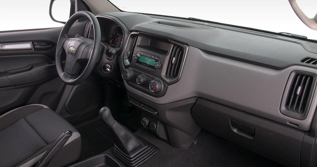 Chevrolet S-10 Pickup 2020. Dashboard. Pickup single-cab, 3 generation, restyling 2