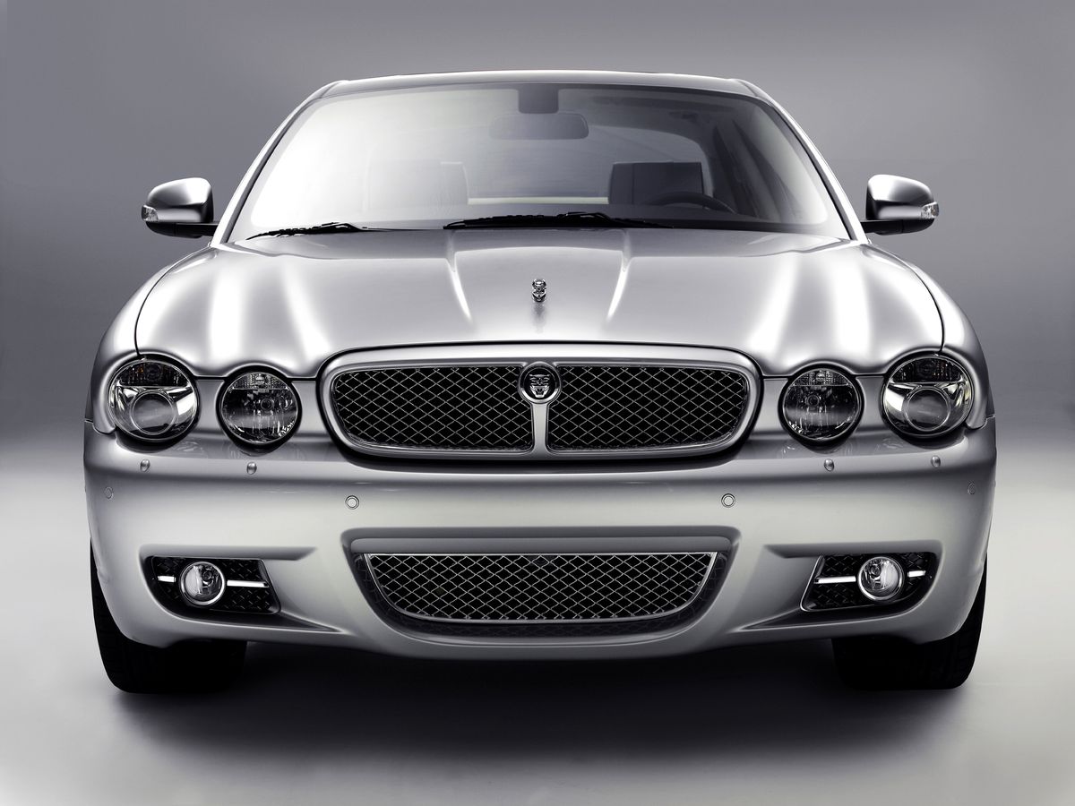 Jaguar XJR 2007. Carrosserie, extérieur. Berline longue, 3 génération, restyling