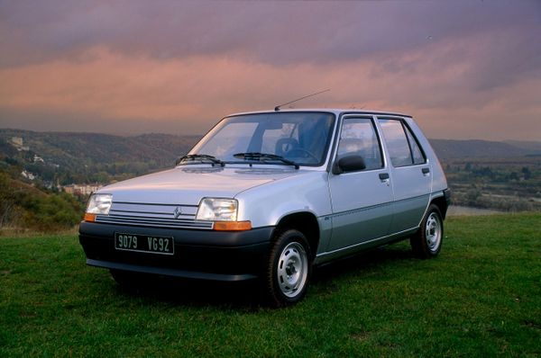 Renault 5 1984. Carrosserie, extérieur. Mini 5-portes, 2 génération