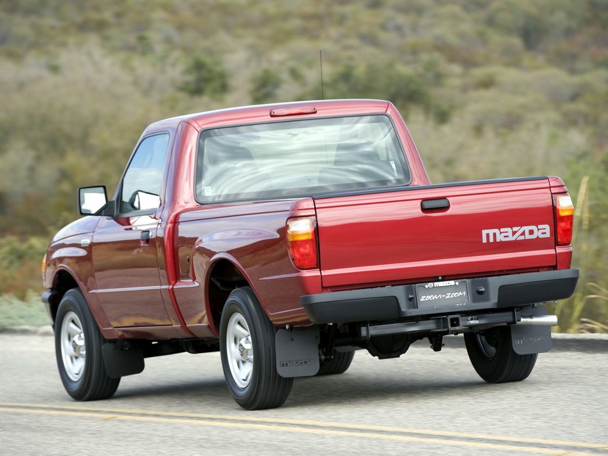 Mazda B-series 1997. Bodywork, Exterior. Pickup single-cab, 5 generation
