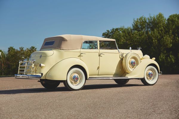 Packard One Twenty 1935. Carrosserie, extérieur. Phaeton, 1 génération