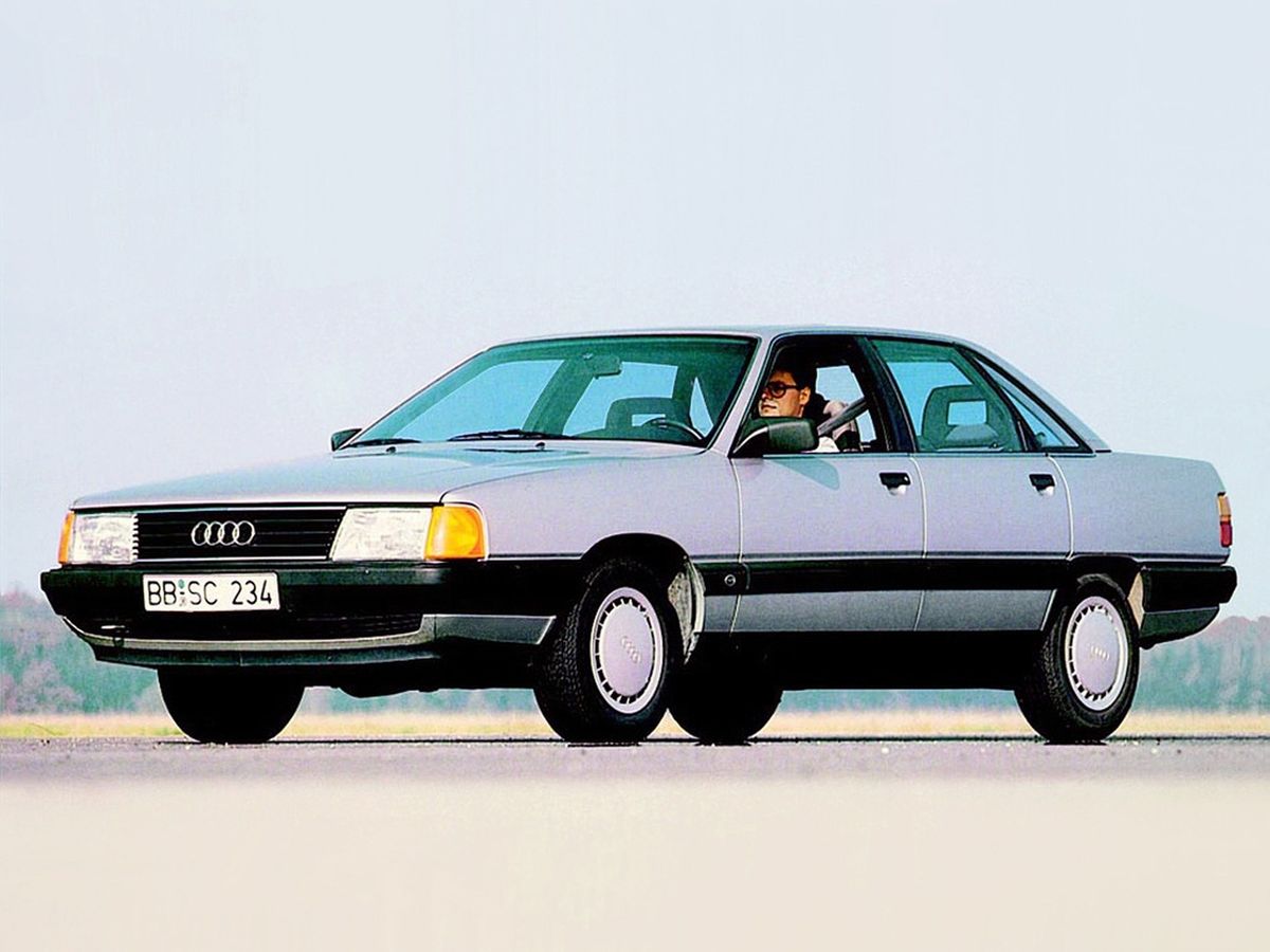 Audi 100 1988. Carrosserie, extérieur. Berline, 3 génération, restyling
