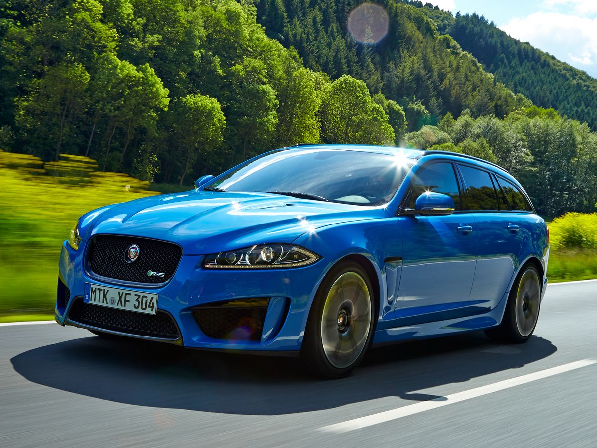 Jaguar XFR 2011. Carrosserie, extérieur. Break 5-portes, 1 génération, restyling