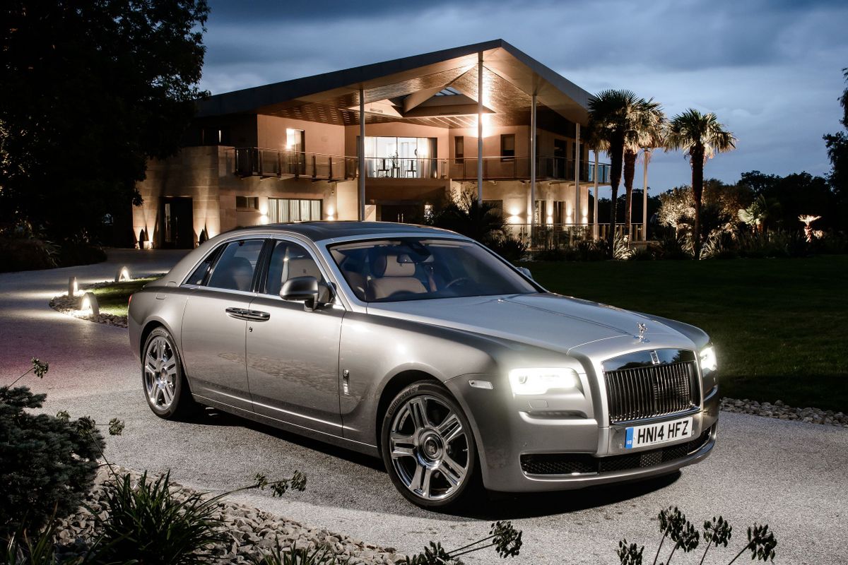 Rolls-Royce Ghost 2014. Carrosserie, extérieur. Berline, 1 génération, restyling