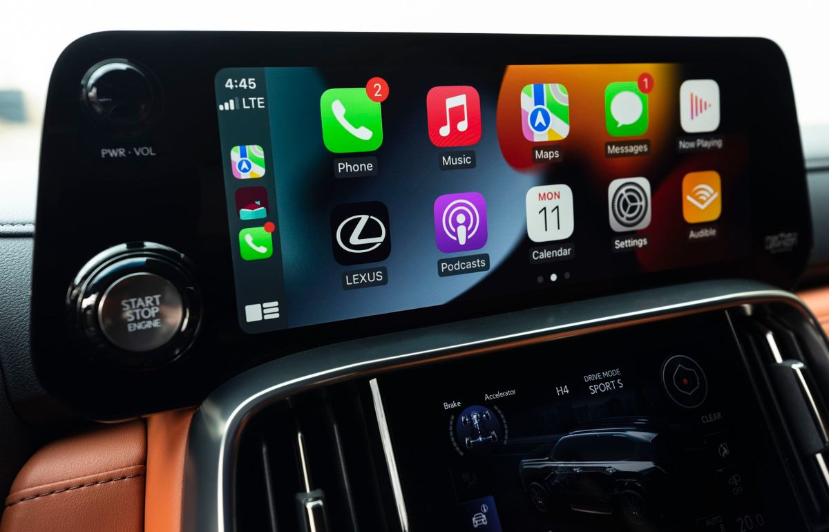Lexus LX 2021. Multimedia. SUV 5-doors, 4 generation