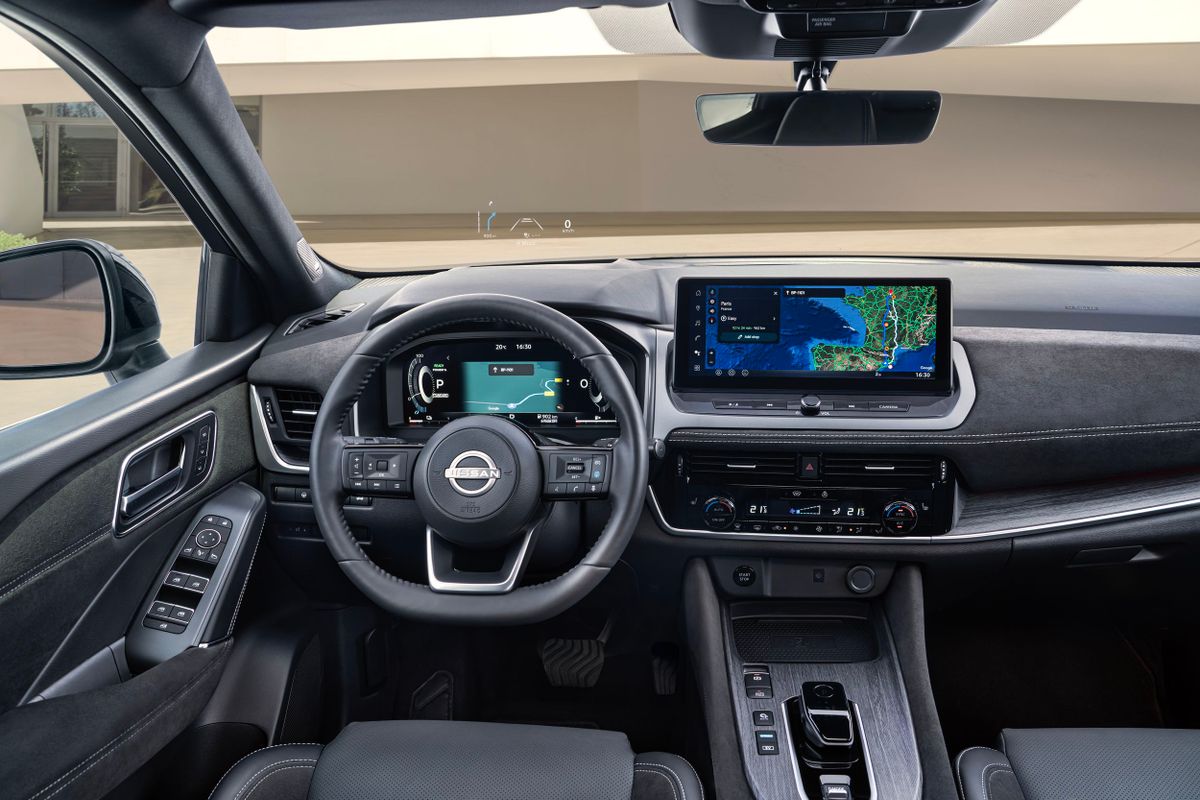 Nissan Qashqai 2024. Панель приборов. Внедорожник 5 дв., 3 поколение, рестайлинг 1