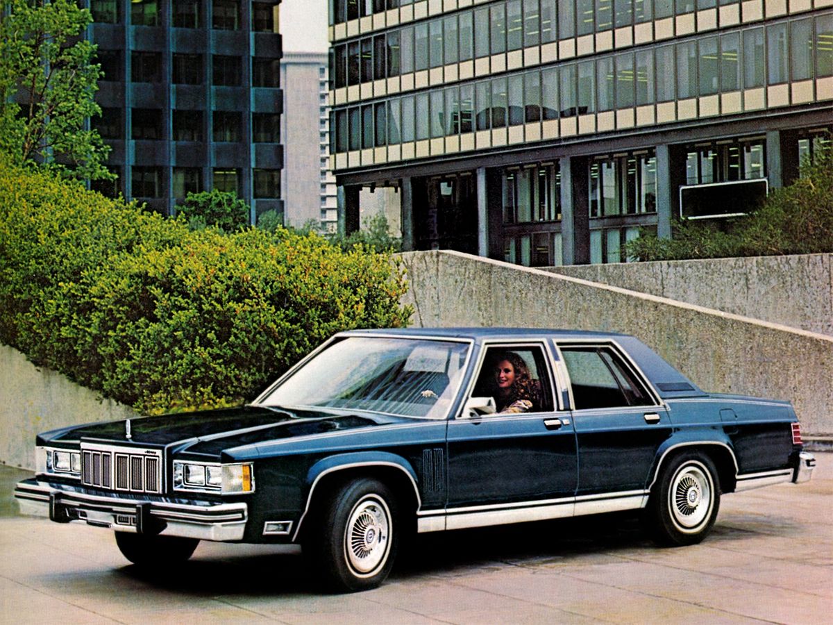 Mercury Grand Marquis 1979. Carrosserie, extérieur. Berline, 1 génération