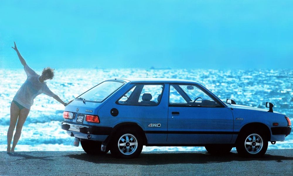 Subaru Leone 1979. Bodywork, Exterior. Mini 3-doors, 2 generation