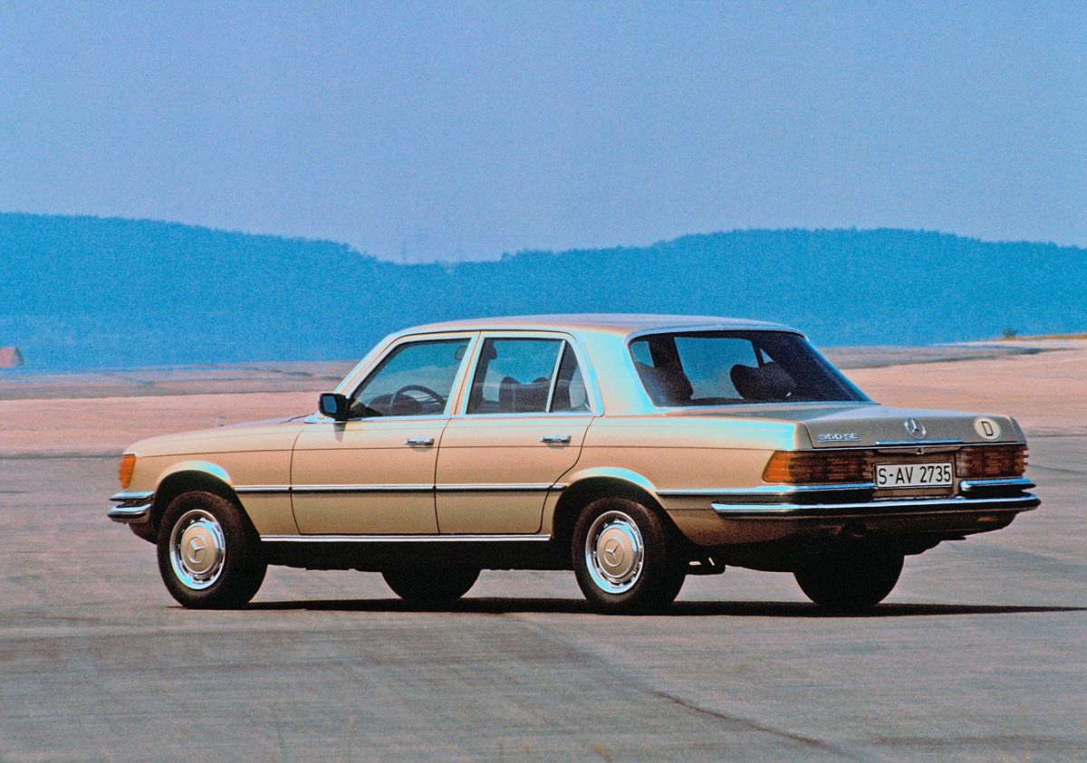 Мерседес S-Class 1972. Кузов, экстерьер. Седан, 1 поколение