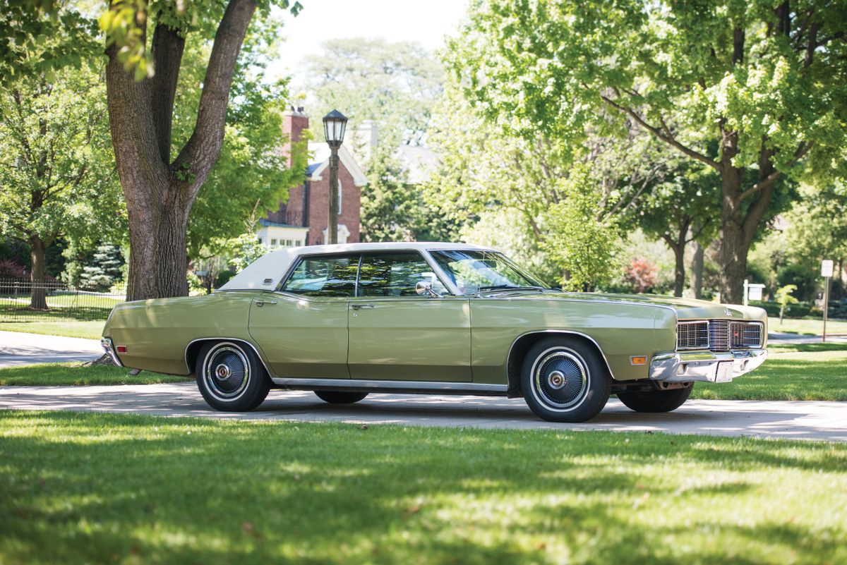 Ford Galaxie 1968. Carrosserie, extérieur. Berline sans pilier central, 4 génération