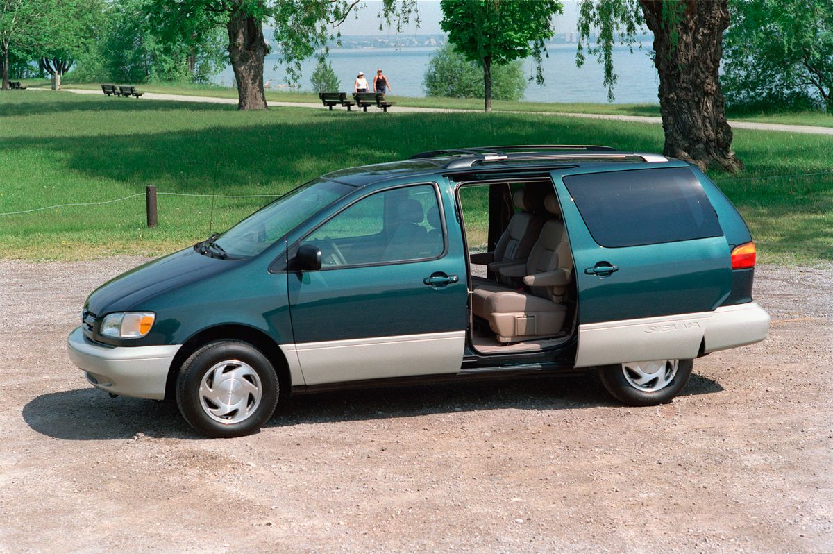 Toyota Sienna 1997. Bodywork, Exterior. Minivan, 1 generation