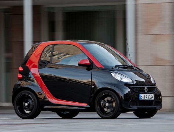 Smart Fortwo 2012. Bodywork, Exterior. Mini 3-doors, 2 generation, restyling