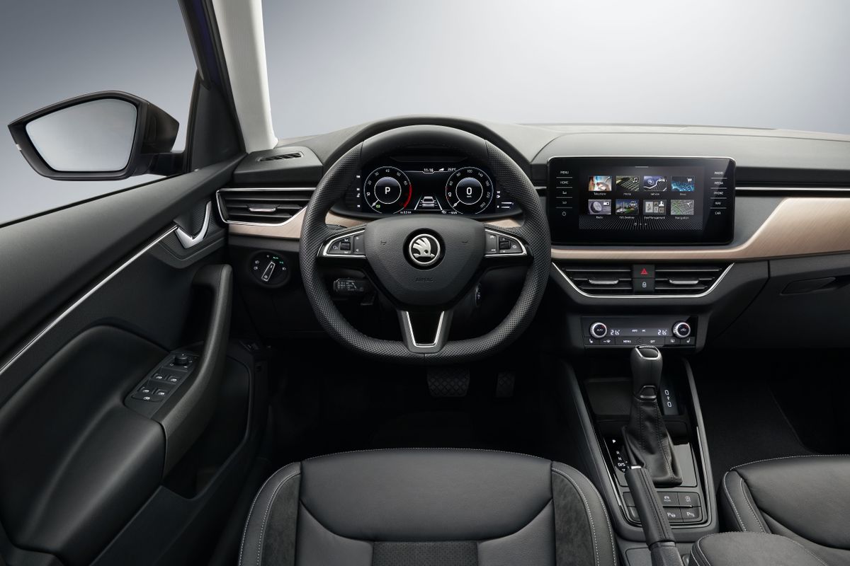 Škoda Scala 2018. Siéges avants. Hatchback 5-portes, 1 génération