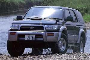 Тойота Хайлюкс Сурф 1995. Кузов, экстерьер. Внедорожник 5 дв., 3 поколение