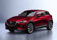 Mazda CX-3 SUV. The first generation, restyling. Released since 2019