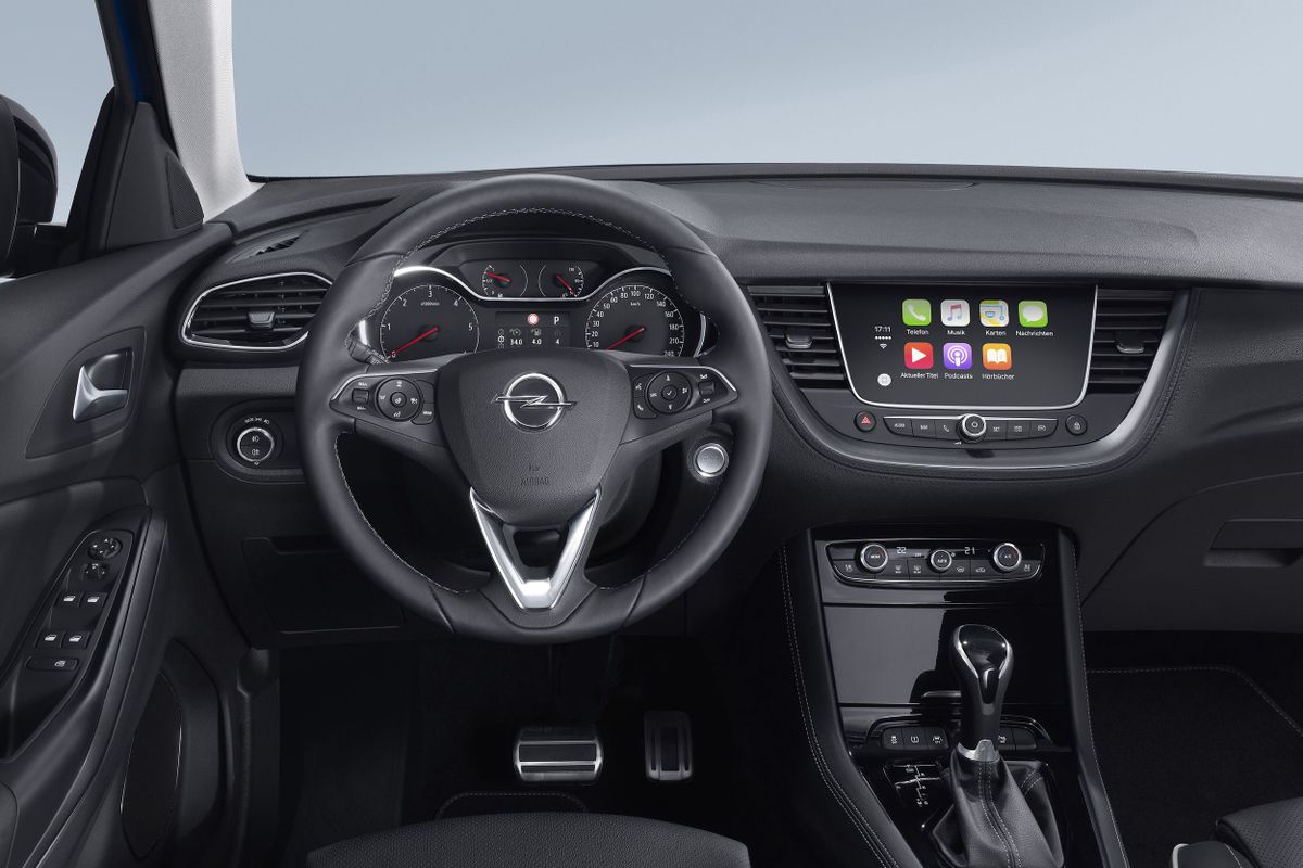 Opel Grandland 2017. Dashboard. SUV 5-doors, 1 generation