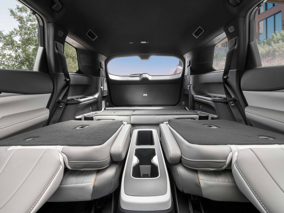 Infiniti QX60 2025. Салон, интерьер. Внедорожник 5 дв., 2 поколение, рестайлинг 2