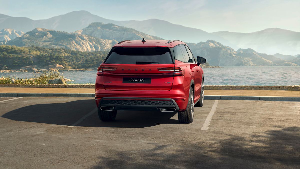 Skoda Kodiaq RS 2024. Кузов, экстерьер. Внедорожник 5 дв., 2 поколение