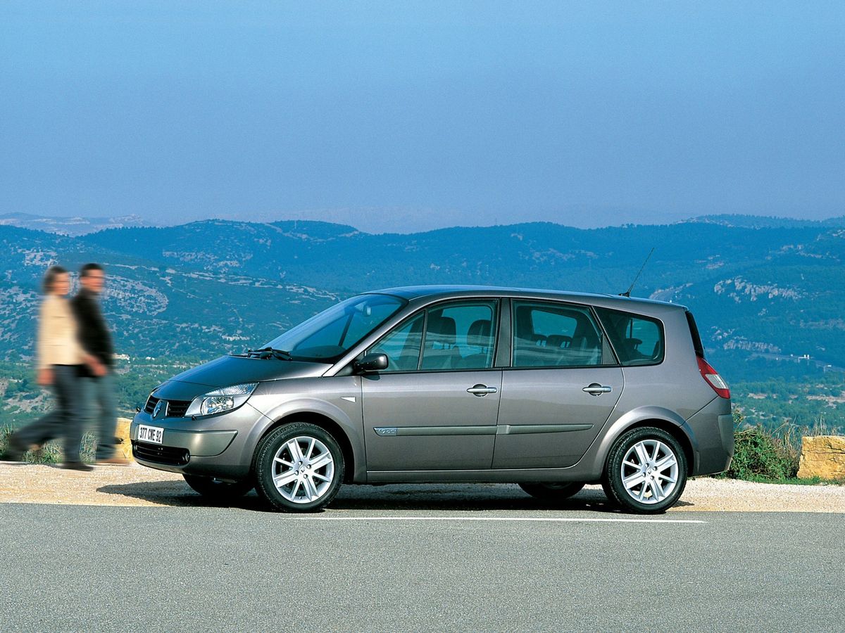 Renault Grand Scenic 2003. Carrosserie, extérieur. Compact Van, 2 génération