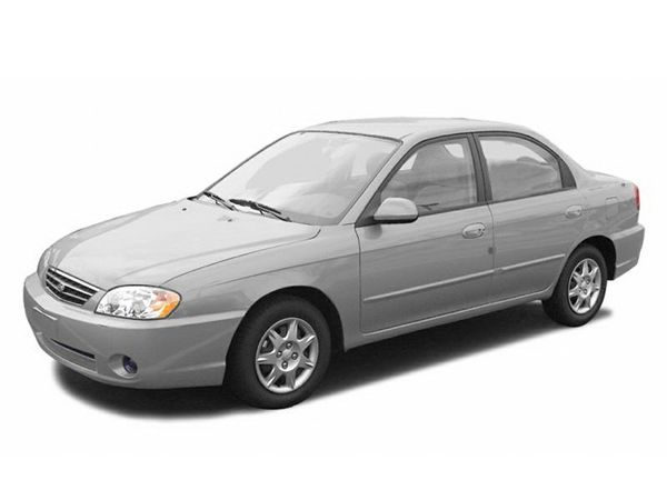 Kia Spectra 2001. Bodywork, Exterior. Sedan, 1 generation, restyling 1