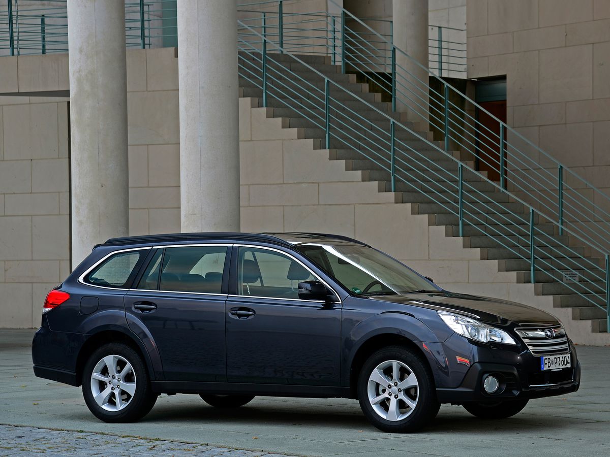 Subaru Outback 2012. Carrosserie, extérieur. Break 5-portes, 4 génération, restyling