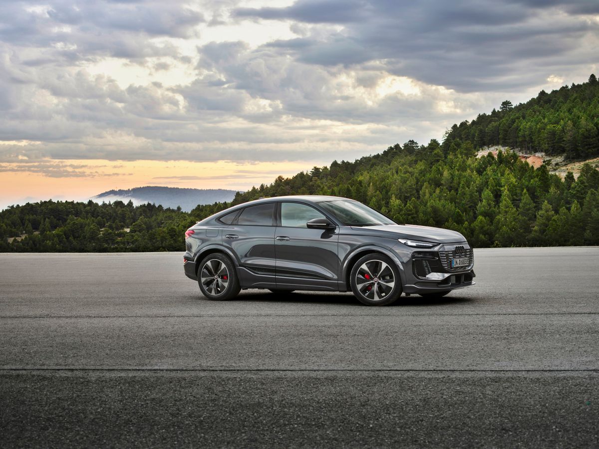 Audi Q6 Sportback e-tron 2024. Кузов, экстерьер. Кроссовер Купе, 1 поколение