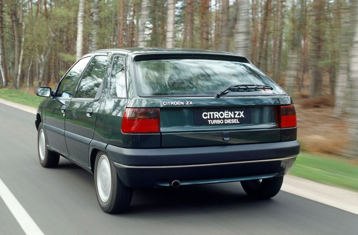 Citroën ZX 1991. Carrosserie, extérieur. Mini 5-portes, 1 génération