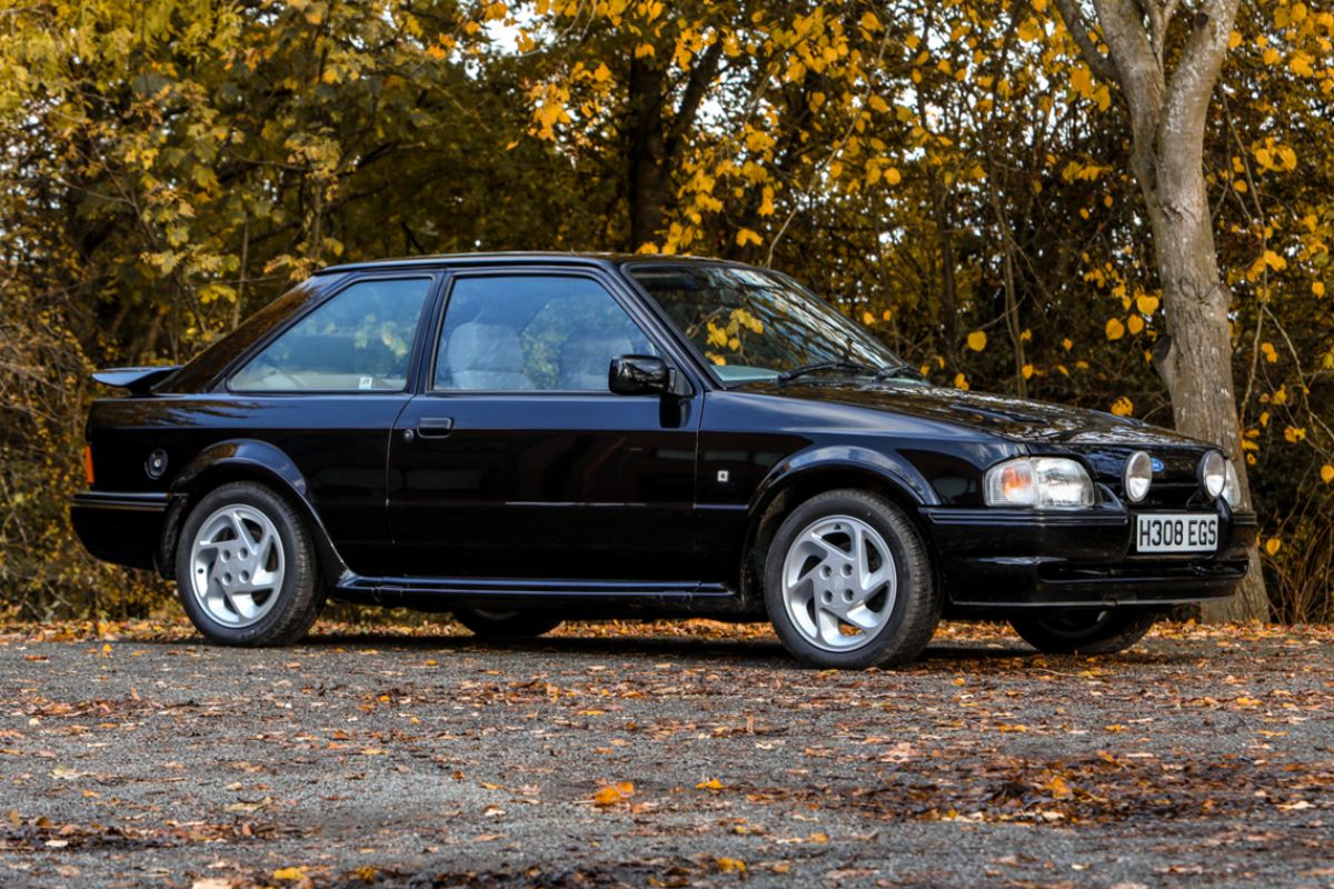 Ford Escort 1986. Carrosserie, extérieur. Mini 3-portes, 4 génération