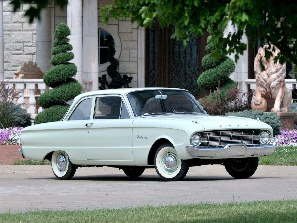 Ford Falcon 1960. Carrosserie, extérieur. Berline 2-portes, 1 génération