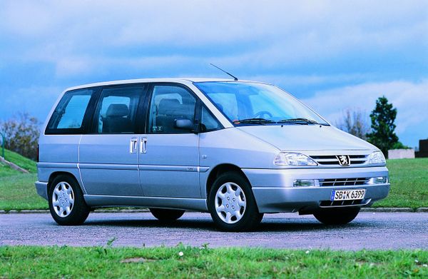 Peugeot 806 1998. Carrosserie, extérieur. Monospace, 1 génération, restyling