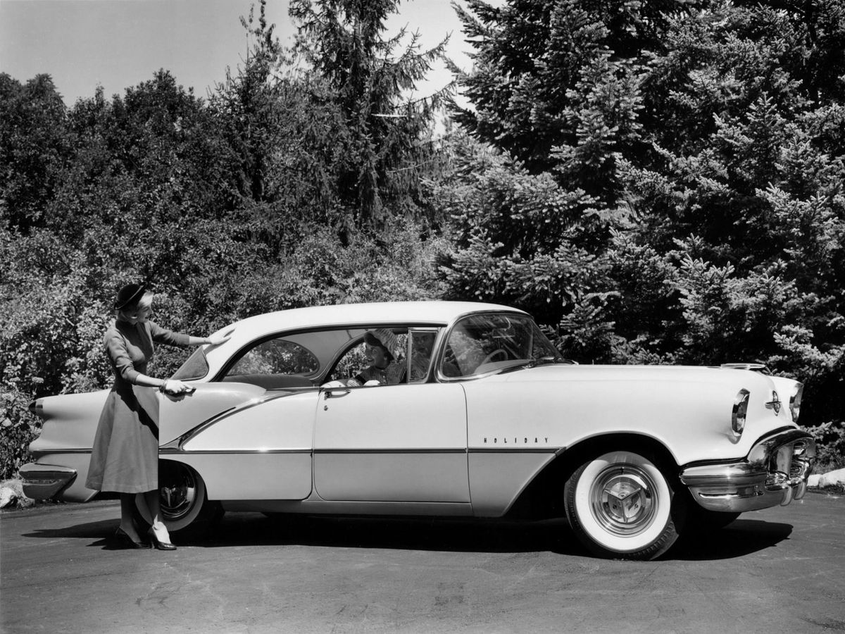 Oldsmobile Eighty Eight 1954. Bodywork, Exterior. Sedan, 2 generation