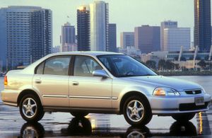 Honda Civic (USA) 1996. Bodywork, Exterior. Sedan, 6 generation