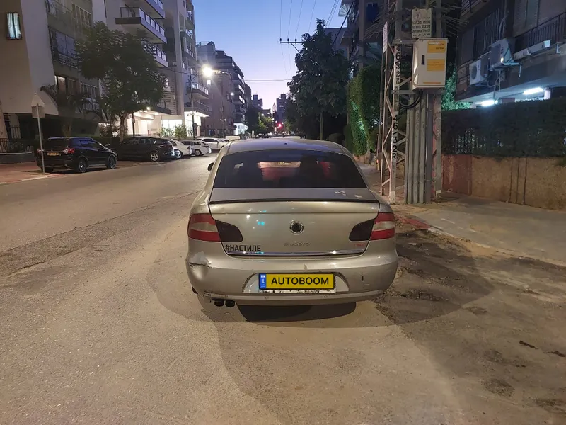 סקודה סופרב יד 2 רכב, 2013, פרטי