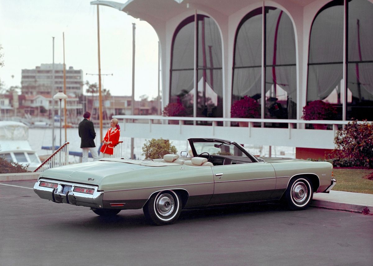 Chevrolet Impala 1970. Carrosserie, extérieur. Cabriolet, 5 génération
