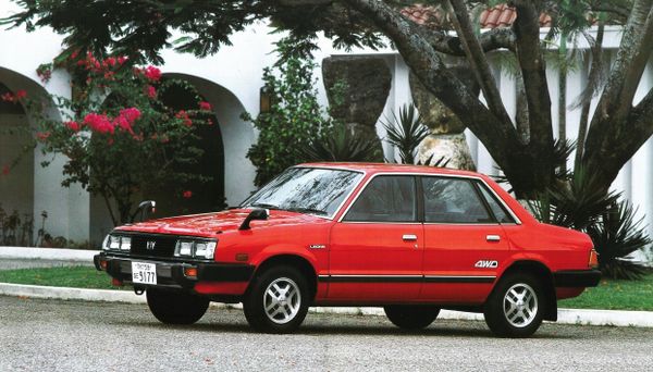 Subaru Leone 1979. Carrosserie, extérieur. Berline, 2 génération