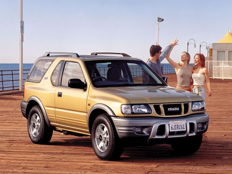 Isuzu MU 1998. Bodywork, Exterior. SUV cabriolet, 2 generation